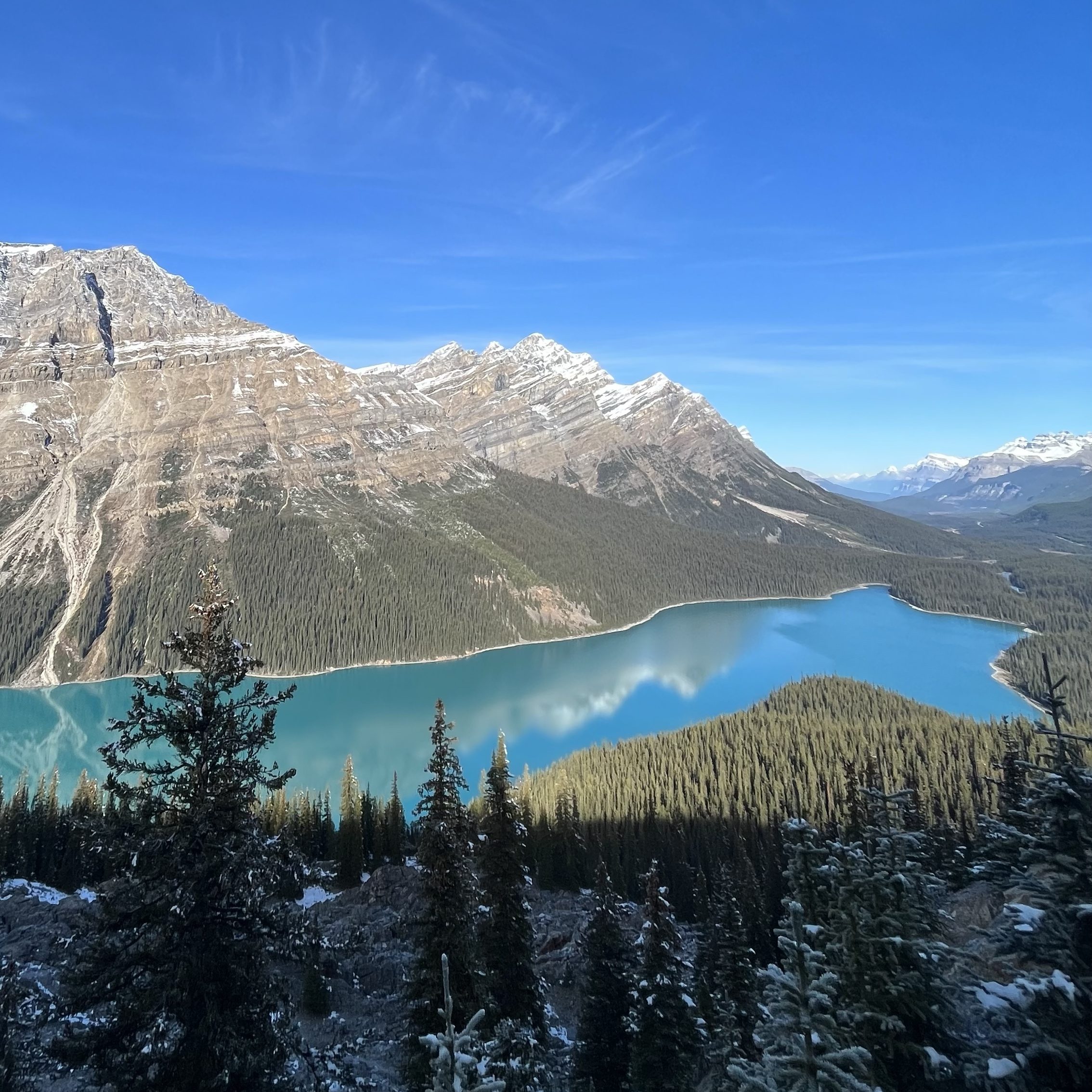 Peyto Lake, image links to Banff trip